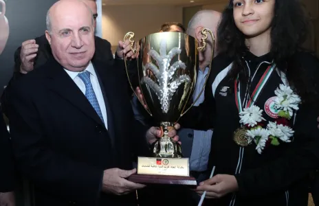 Football Lebanon - استقبال إتحادي وشعبي لمنتخب الشابات