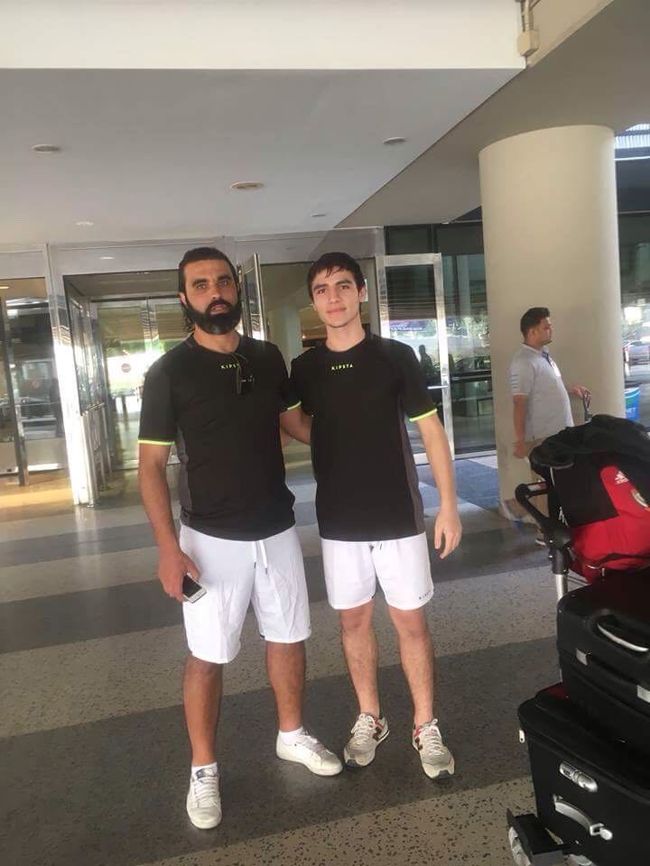 Football Lebanon - ياسين ألسيديس يصل بيروت للإنضام للتضامن صور