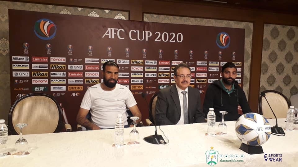 Football Lebanon - أبو الهيل خلال المؤتمر الصحفي: الأنصار سيواجه الكويت بطموحات كبيرة