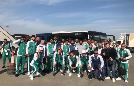 Football Lebanon - بعثة نادي الأنصار تصل إلى بيروت قادمة من الكويت 