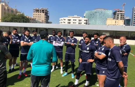 Football Lebanon - مباراة ودية بين العهد والأنصار