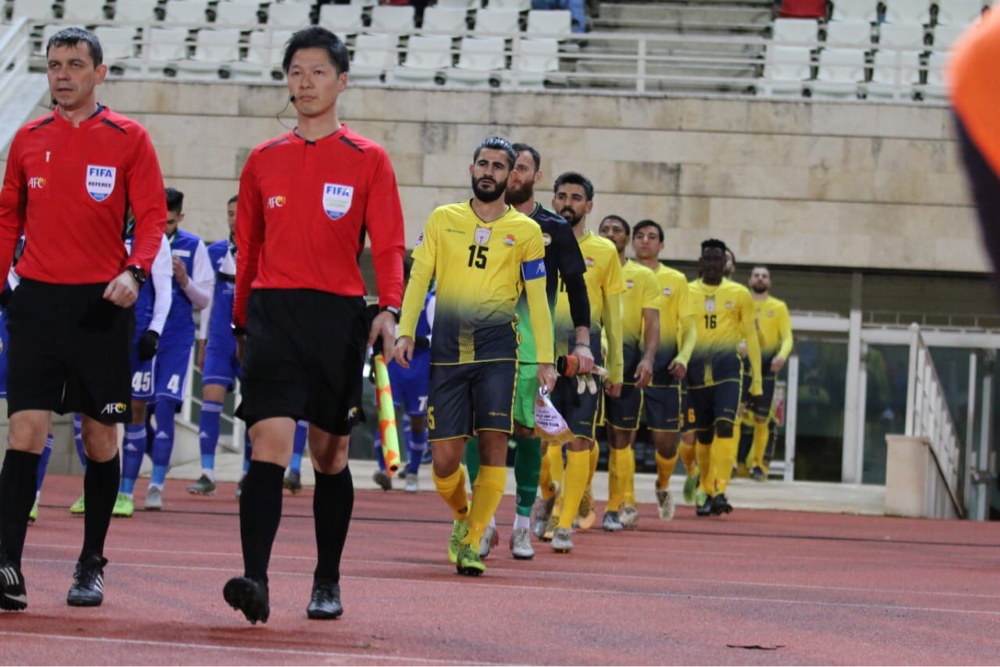 Football Lebanon - بعثة فريق العهد إلى لقاء فريق المنامة في كأس الاتحاد الآسيوي