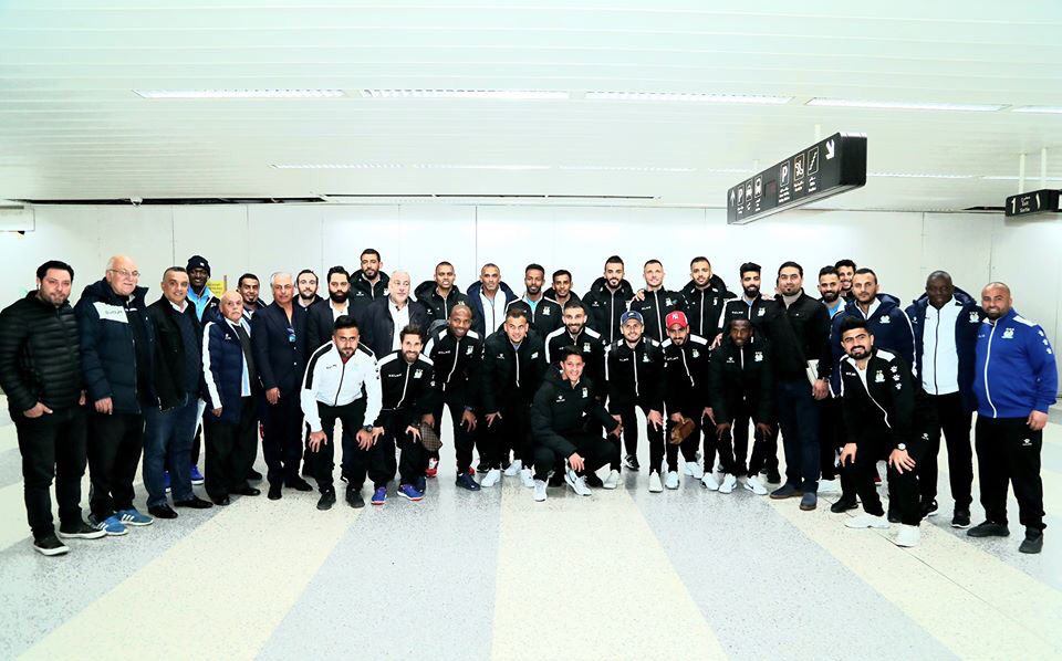 Football Lebanon - وصول بعثة نادي الفيصلي الأردني إلى بيروت