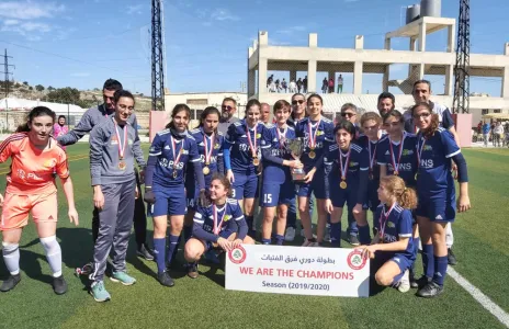 Football Lebanon - ايليفين فوتبول بطل دوري الفتيات دون 15 عاماً