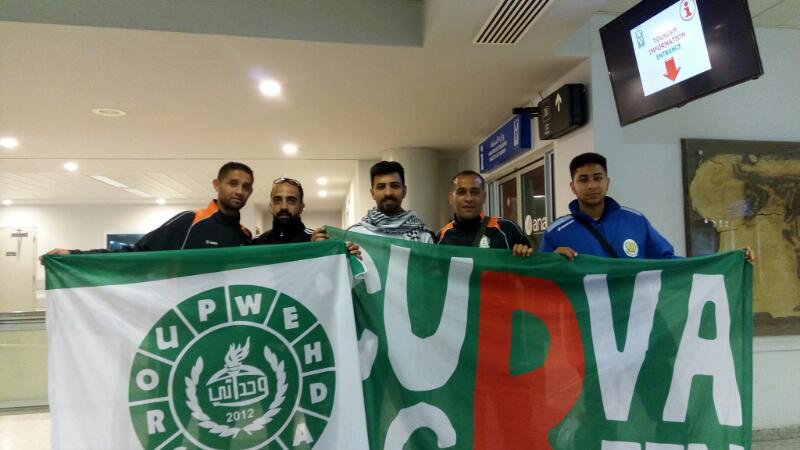 Football Lebanon - وصول بعثة نادي الوحدات الاردني الى بيروت