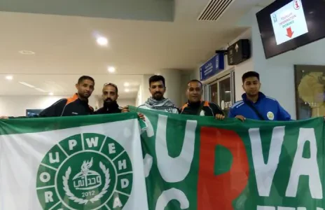 Football Lebanon - وصول بعثة نادي الوحدات الاردني الى بيروت