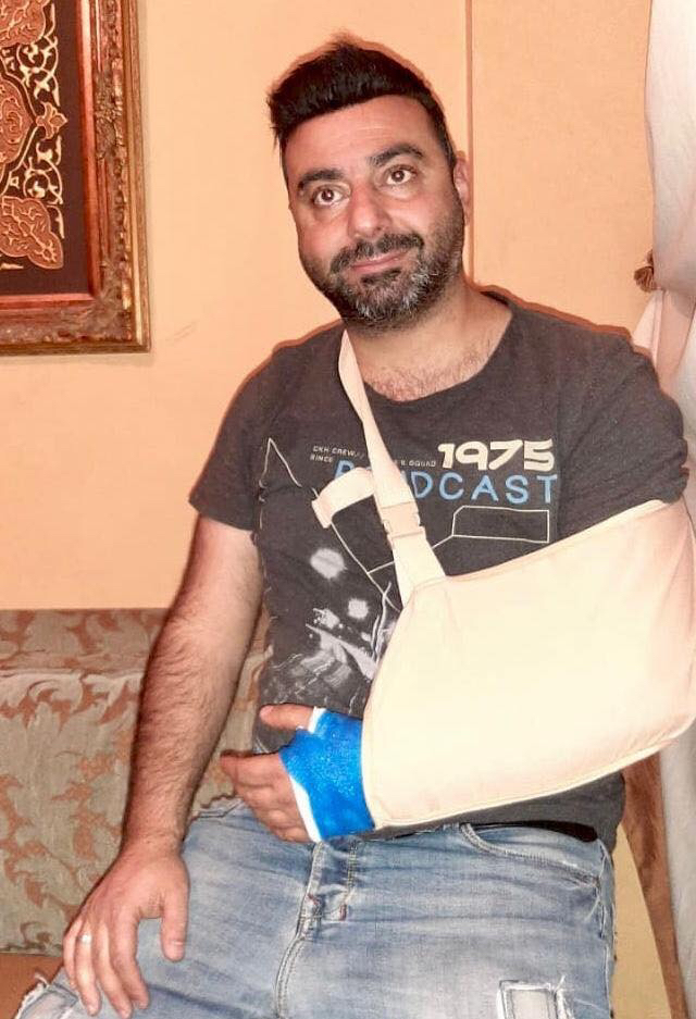 Football Lebanon - المصور طلال سلمان يتعرض لحادث سير 