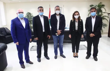 Football Lebanon - العهد يزور وزيرة الشباب والرياضة 