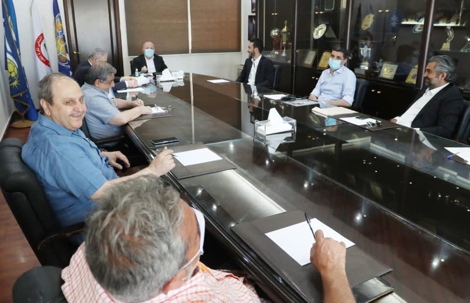 Football Lebanon - إنطلاق إجتماع الإتحاد اللبناني لكرة القدم مع أندية الدرجة الأولى