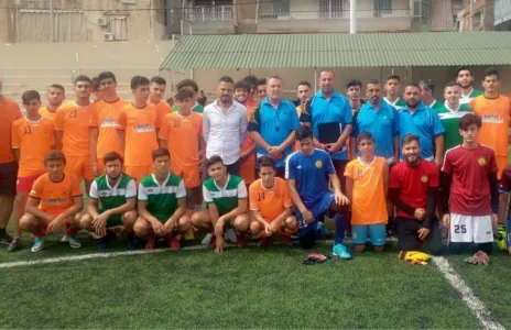 Football Lebanon - إنطلقت اليوم أولى تمارين الفئات العمرية في نادي البرج الرياضي على ملعبه