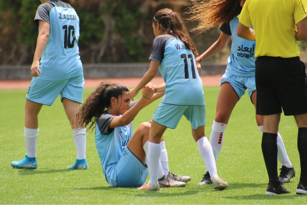 Football Lebanon - نهاية المباراة بفوز نجوم الرياضة بنتيجة 