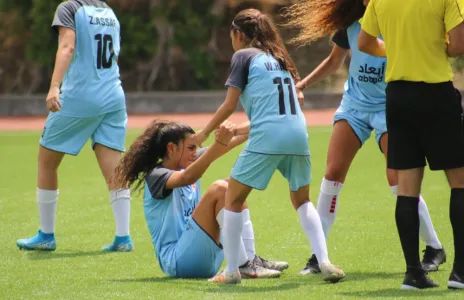 Football Lebanon - نهاية المباراة بفوز نجوم الرياضة بنتيجة 