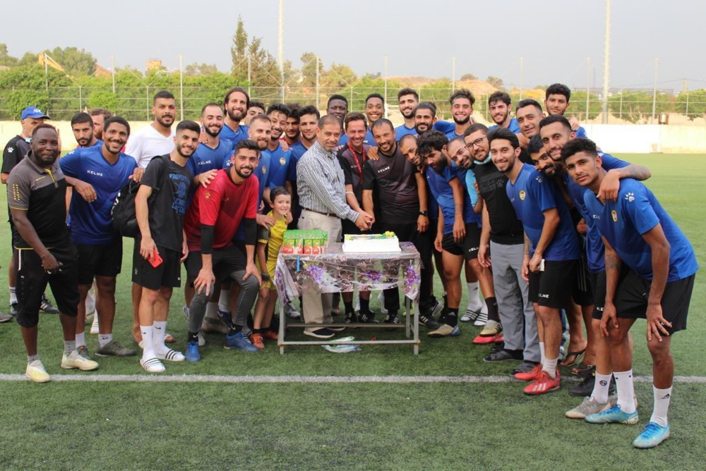 Football Lebanon - العهد يودع الكابتن باسم مرمر 