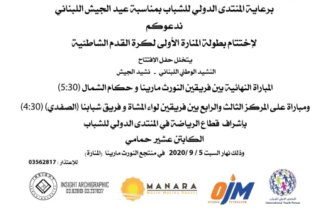 Football Lebanon - بطولة المنارة الأولى لكرة القدم الشاطئية 