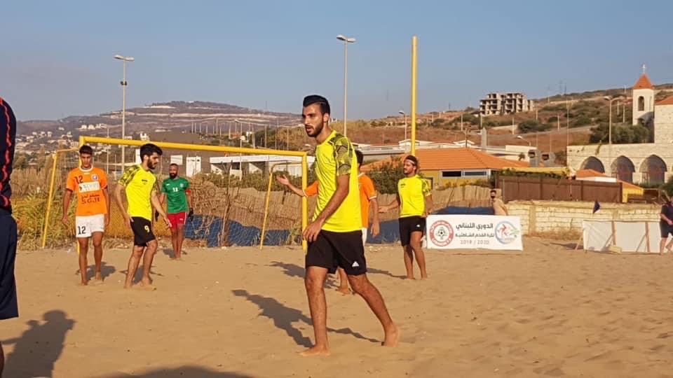 Football Lebanon - بيروت وشباب الجناح الى نهائي البطولة الشاطئية