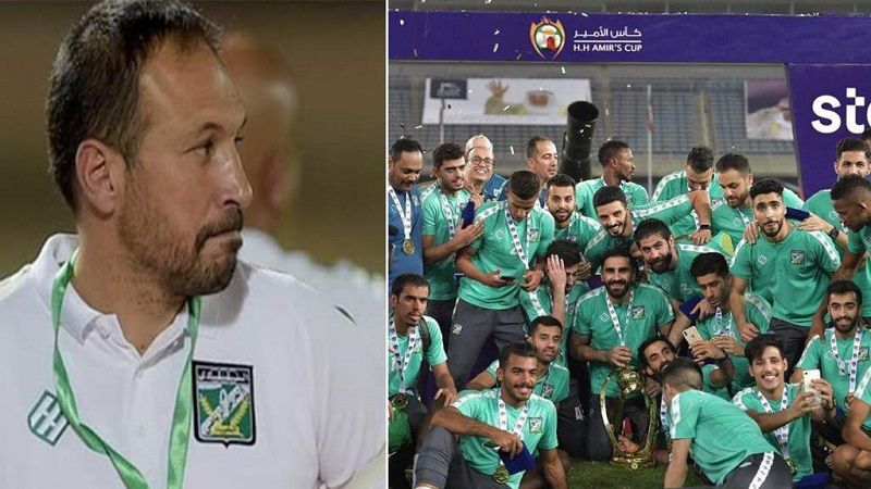 Football Lebanon - العربي يفوز على المتصدر القادسية في أولى مبارياته بعد إقالة مرمر