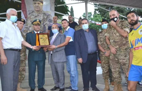 Football Lebanon - مباراة تكريمية لشهداء الجيش في ثكنة بهجت غانم القبة في طرابلس 