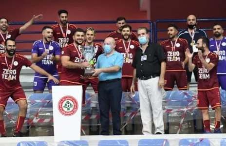 Football Lebanon - كأس لبنان للصالات: الحرية بطلا للمرة الاولى في تاريخه