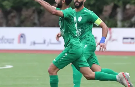 Football Lebanon - سداسية الأنصار في مرمى الصفاء تضعه في المركز الأول مؤقتا