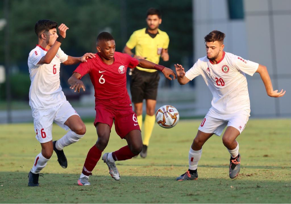 Football Lebanon - لبنان يخسر ودياً أمام قطر للناشئين