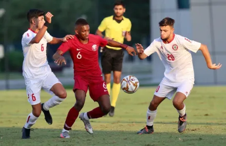 Football Lebanon - لبنان يخسر ودياً أمام قطر للناشئين