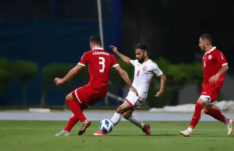 Football Lebanon - خسارة منتخب لبنان ودياً أمام البحرين