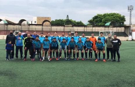 Football Lebanon - فئتي الشباب والكبار في مواجهة تدريبية