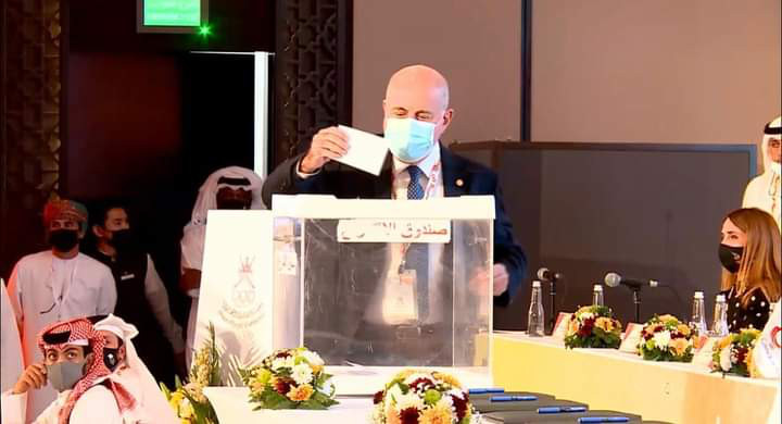 Football Lebanon - حيدر في عمومية الأولمبي الآسيوي الـ39