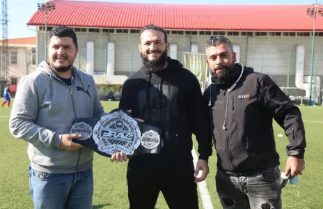 Football Lebanon - المبرات تكرم البطل فخرالدين 