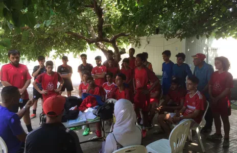 Football Lebanon - 13 لاعبا من أكاديمية ديفيد ناكيد إلى بلجيكا