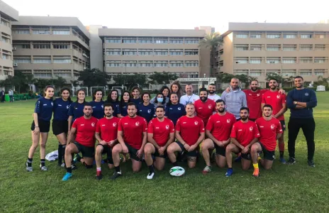 Football Lebanon - منتخب لبنان للركبي يونيون يواجه غدا ليبيا والامارات وفلسطين في البطولة العربية