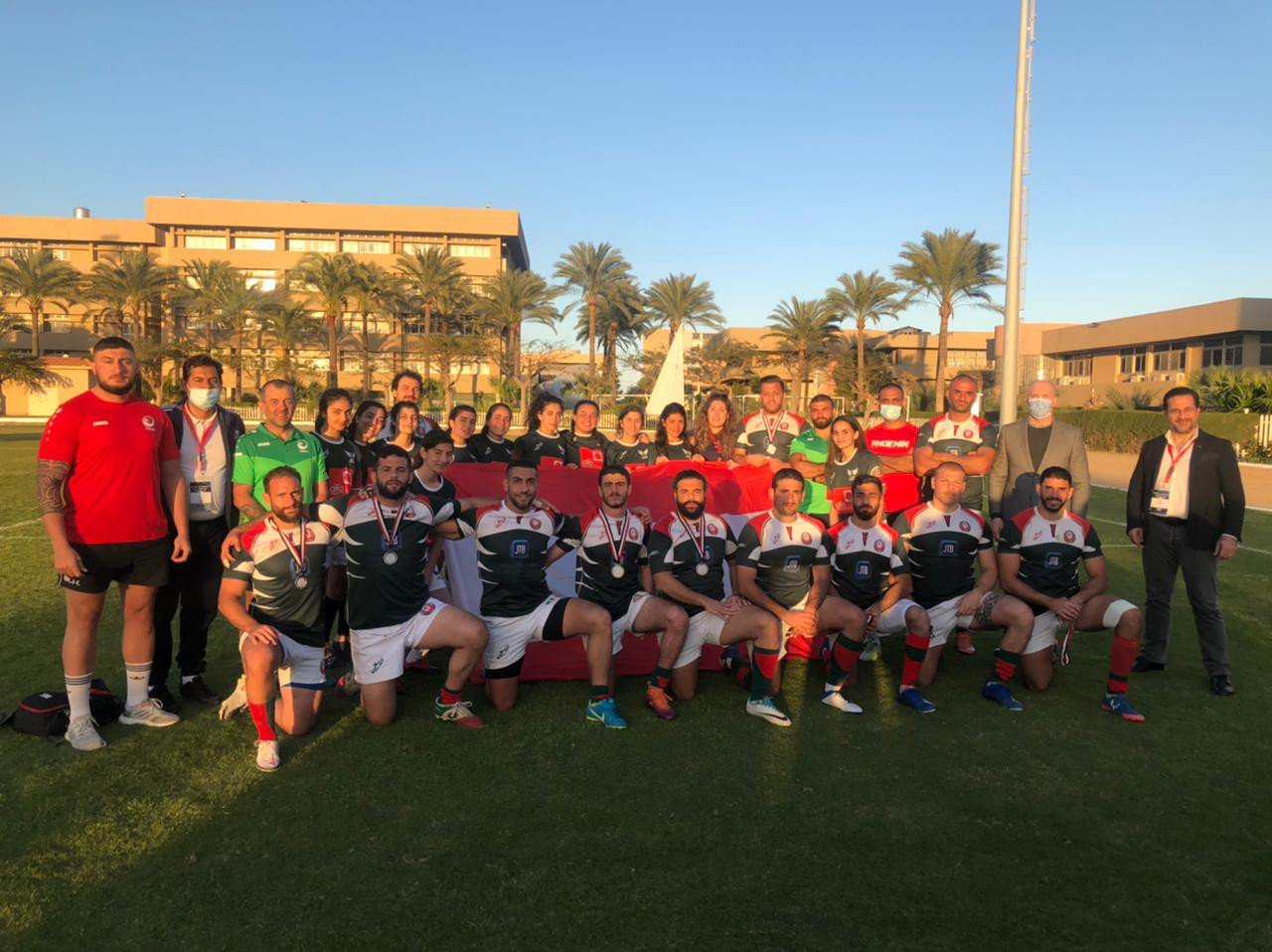 Football Lebanon - لبنان وصيفًا للبطولة العربية السادسة في سباعيات الركبي يونيون