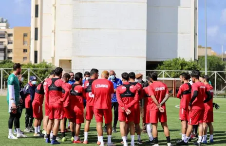 Football Lebanon - مران جماعي لمنتخب لبنان لكرة القدم… بعد غياب
