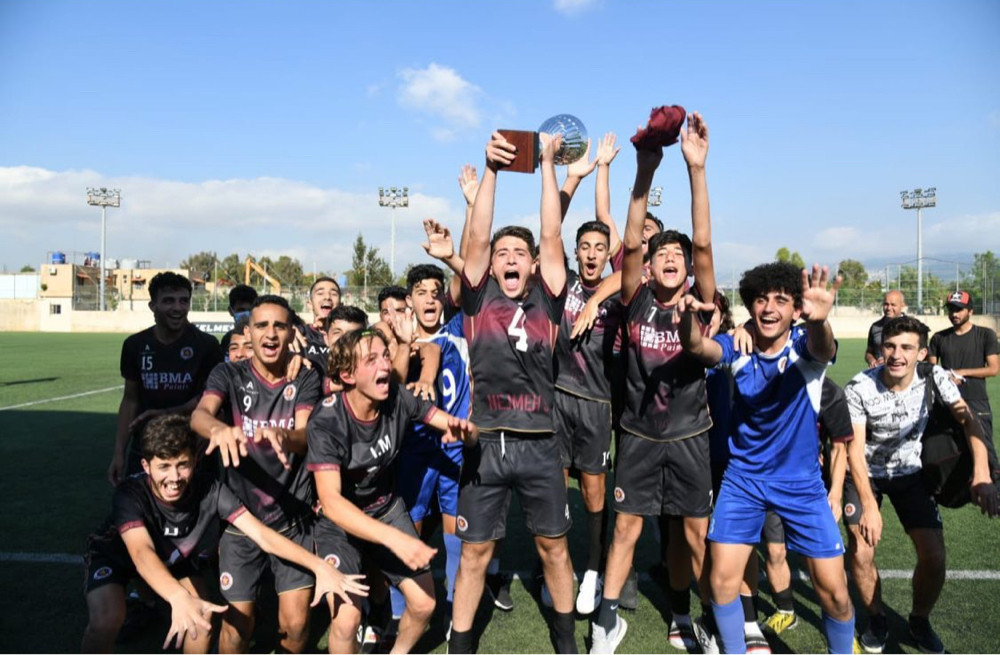 Football Lebanon - النجمة بطلاً لدوري الأشبال بهدفي قصاص 