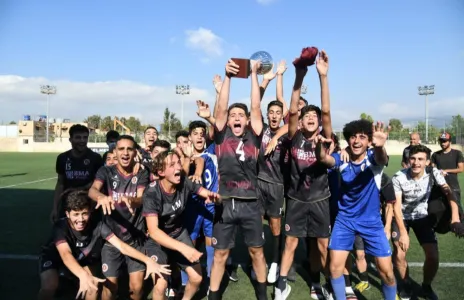 Football Lebanon - النجمة بطلاً لدوري الأشبال بهدفي قصاص 