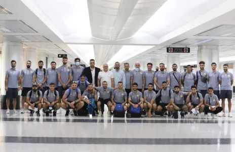 Football Lebanon - بعثة العهد تغادر إلى المنامة 