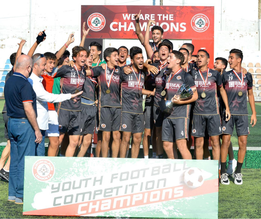 Football Lebanon - تتويج العهد والنجمة بلقبي الشباب والأشبال