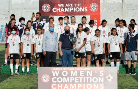 Football Lebanon - ايليفين فوتبول برو بطلاً لدوري الشابات
