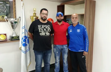 Football Lebanon - يعلن نادي شباب الساحل تجديده عقد الحارس المخضرم رضوان كساب
