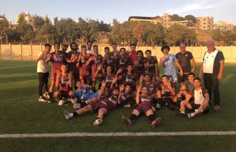 Football Lebanon - الفوز الثالث لناشئي النجمة 