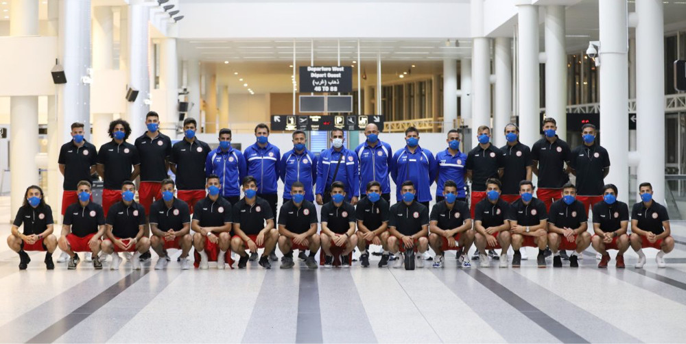Football Lebanon - بعثة المنتخب الأولمبي تغادر الى دبي