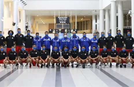 Football Lebanon - بعثة المنتخب الأولمبي تغادر الى دبي