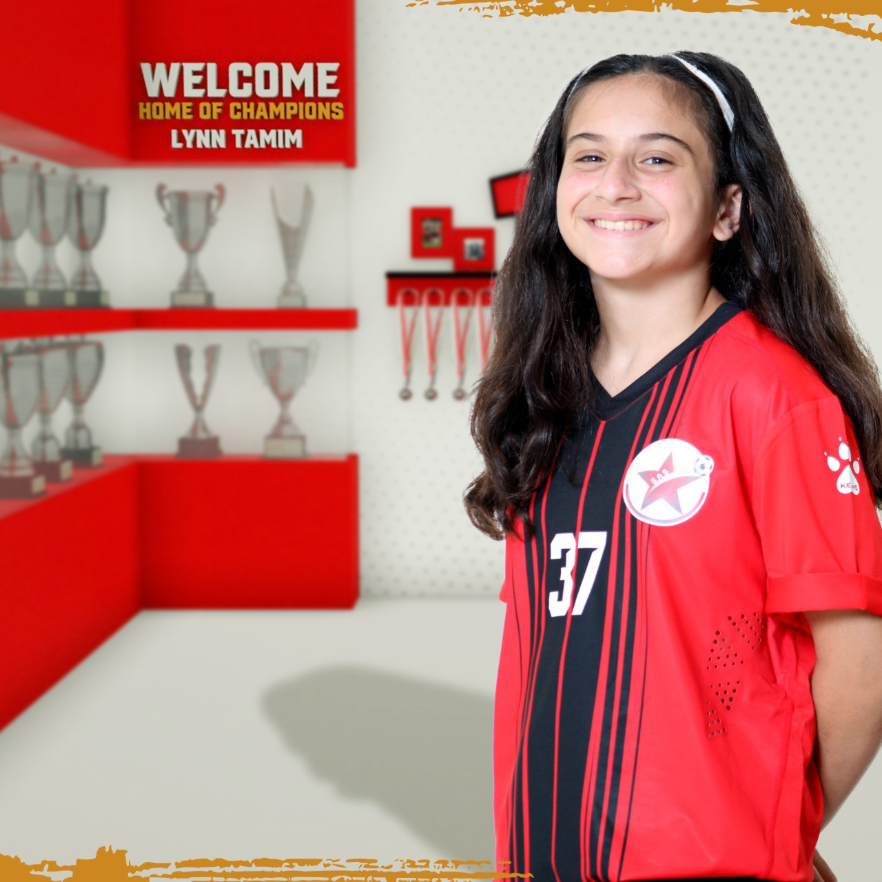 Football Lebanon - أصغر لاعبة في لبنان تنضم إلى صفوف نادي نجوم الرياضة Sas