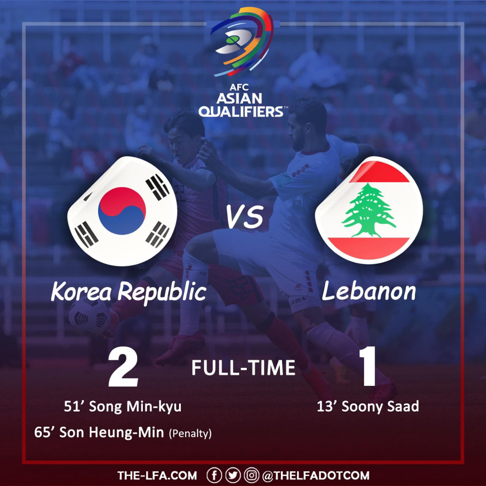 Football Lebanon - الخسارة الثانية لمنتخبنا الوطني 