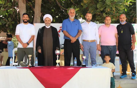 Football Lebanon - اختتم مجمع دوحة المبرات الرعائي التربوي ومدرسة الابرار النشاط الرياضي لمناسبة عيد المقاومة والتحرير وانتصار القدس