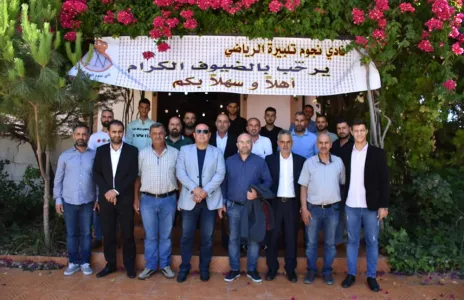 Football Lebanon - زيارة رسمية للإتحاد اللبناني للميني فوتبول إلى نادي نجوم تلبيرة في عكار