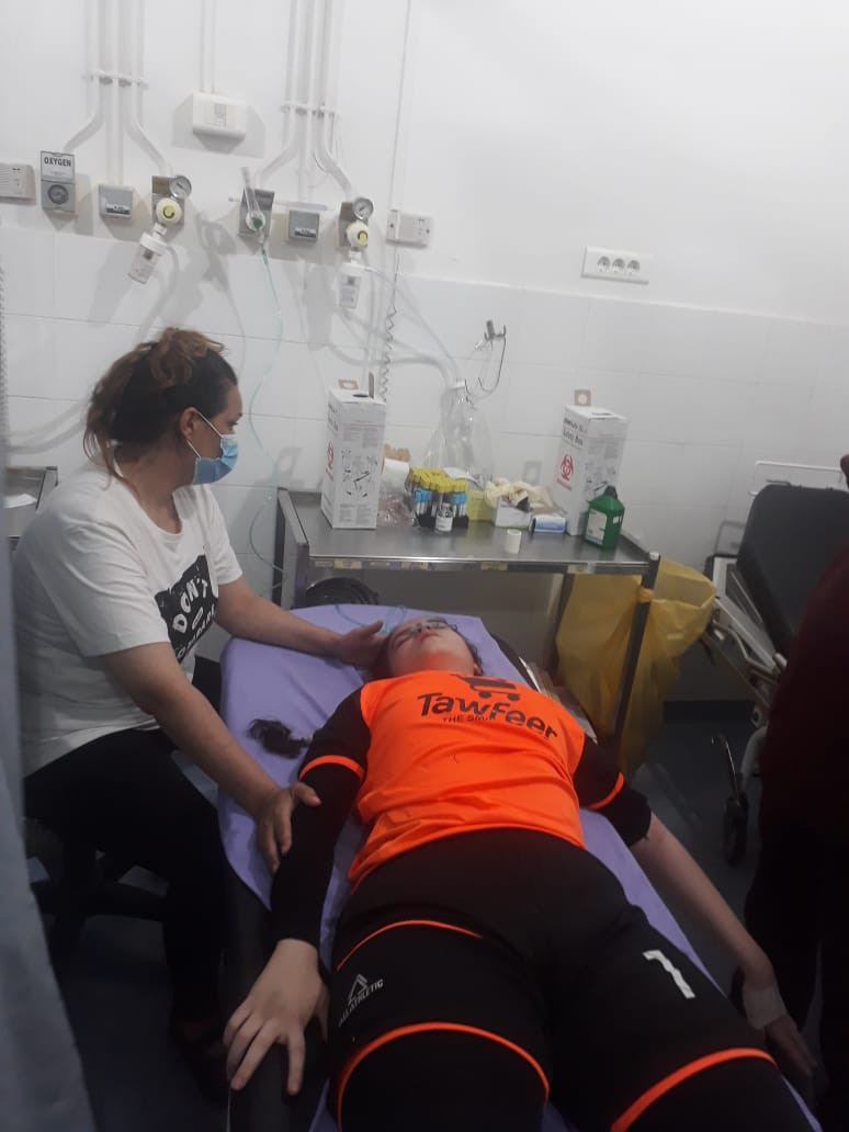 Football Lebanon - إصابة حارسة مرمى منتدى صور الثقافي