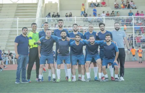 Football Lebanon - مدينة الشمس بعلبك تستضيف نادي سبورتينغ الرياضي وتكرم أسطورتها اللاعب السابق ملحم عواضة