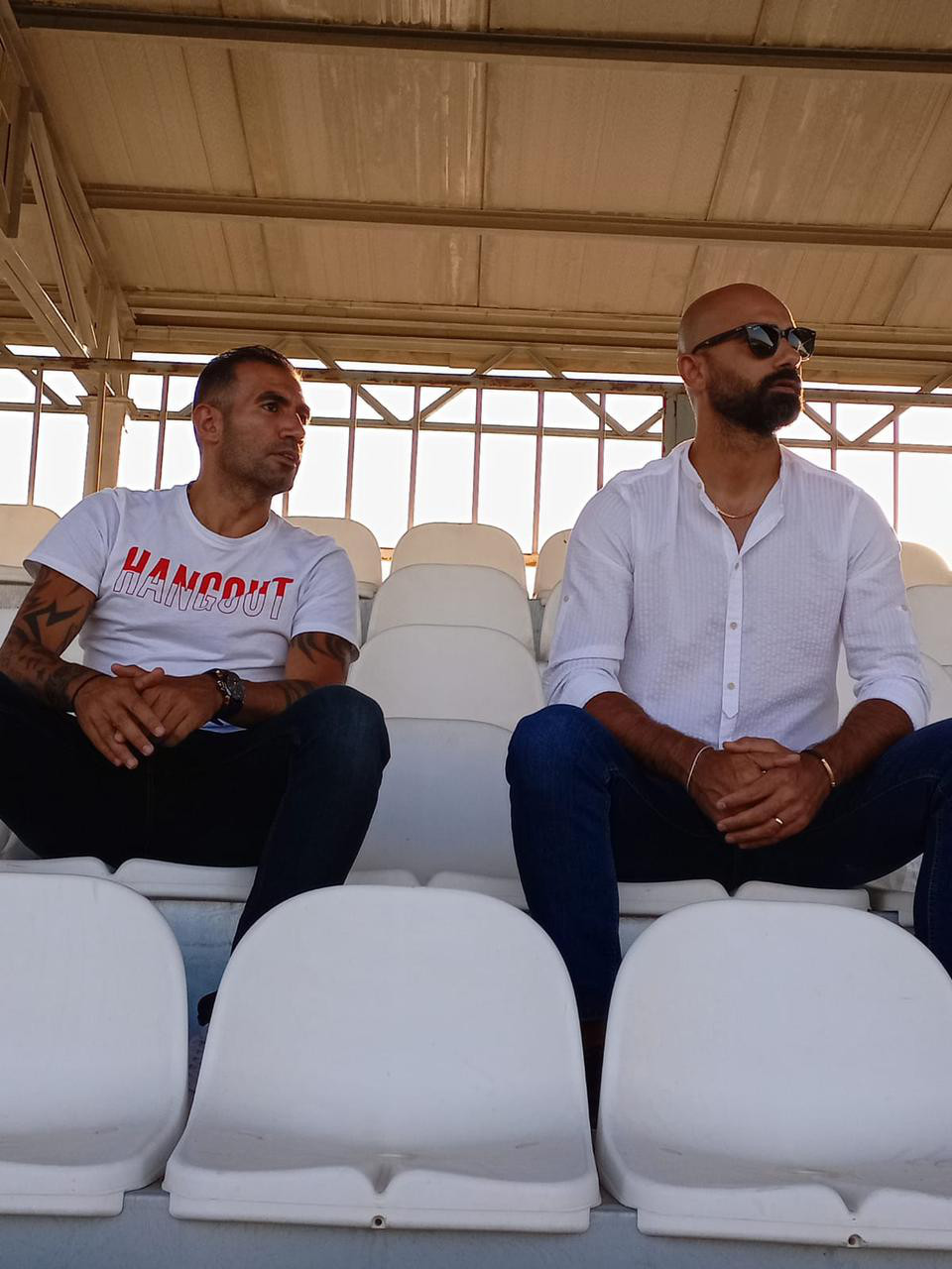 Football Lebanon - حضور بواب وبيطار للمباراة الودية 