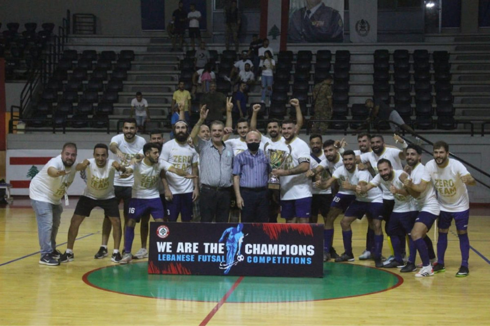 Football Lebanon - الحرية صيدا يحرز لقب الدوري ويجمع ثنائية الصالات اللبنانية